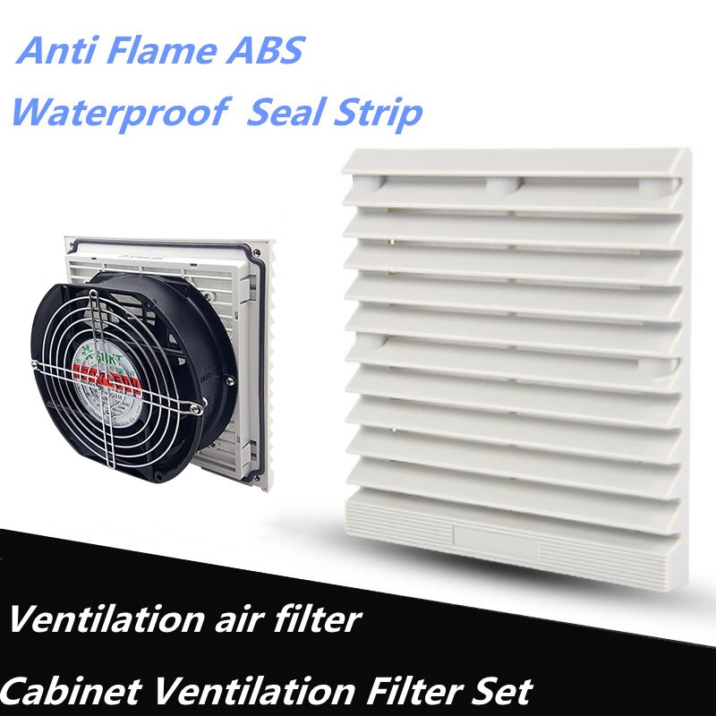 230V High Speed AC Condenser dual ball bearing Cooling Fan for 204*204mm Ventilation with metal guard