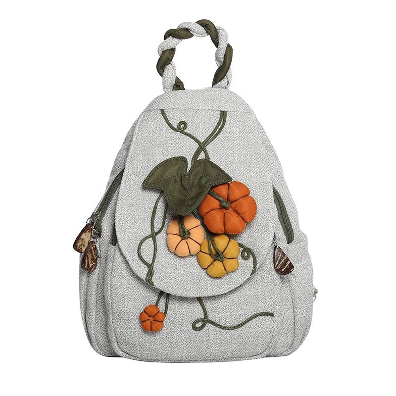 Chinese Stijl Linnen Vrouwen Katoen Linnen Rugzak Casual Bloemen Printing Vintage Art Schouders Tas Retro Vrouwelijke Canvas Rugzak