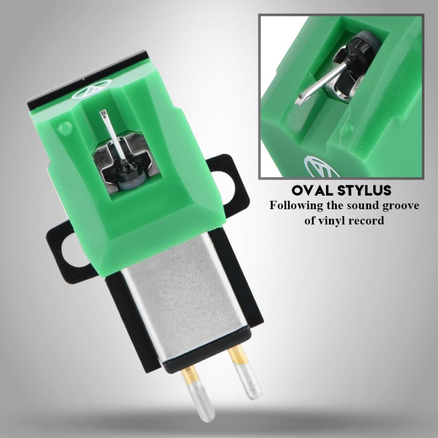 Til  at95e pladespiller stylus 3 speed 13mm pitch pladepatron stylus vinyl nål vinyl stylus til  at95e