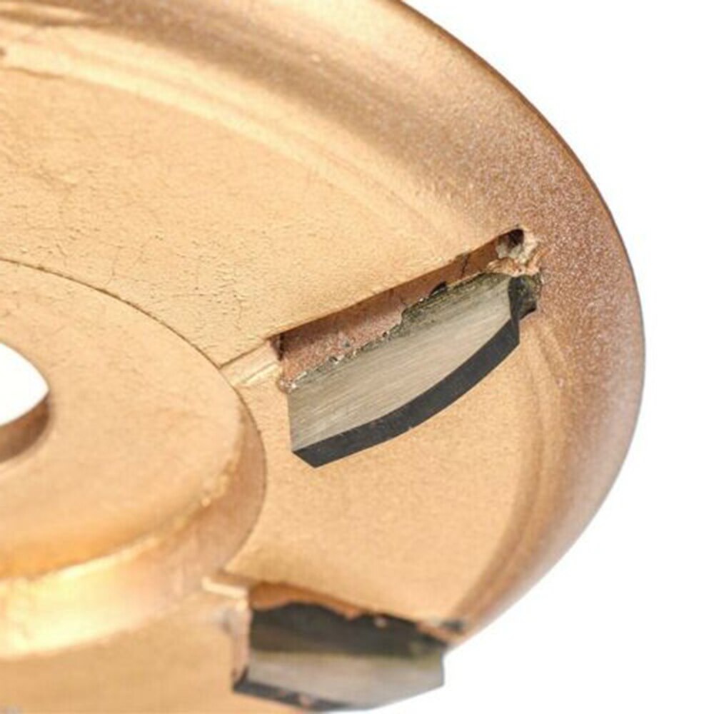 Udskæringsværktøj 6 tand 22 hullers vinkelsliber fræser fræser disk træ