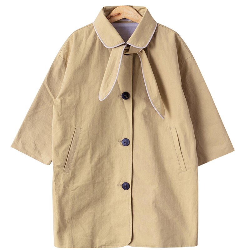DZIECKO Baby Meisjes Trenchcoat Lente Kinderen Lange Mouw Jassen Met Sjaal Kids Bovenkleding Solid Baby Meisjes Bovenkleding Geul