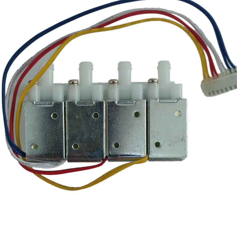 Best Air Value Hottest DC12V Four Way Valve Independent Control Solenoid Valves for Air Valve: Default Title