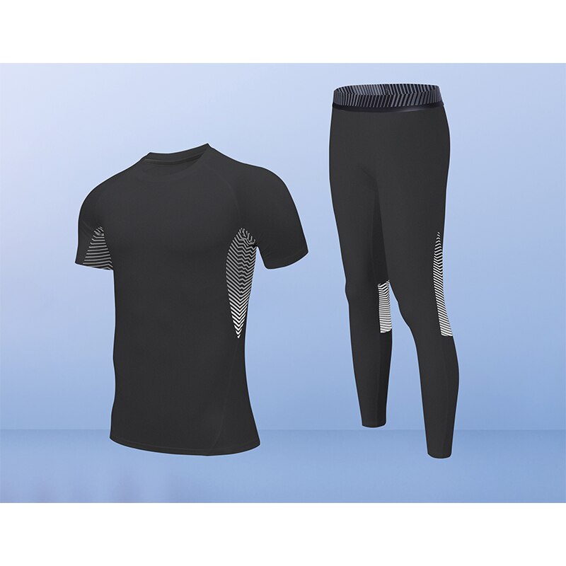 Pantalones de manga corta para hombre, ropa con parte inferior de juego de pelota, conjunto de dos piezas para hacer ejercicio