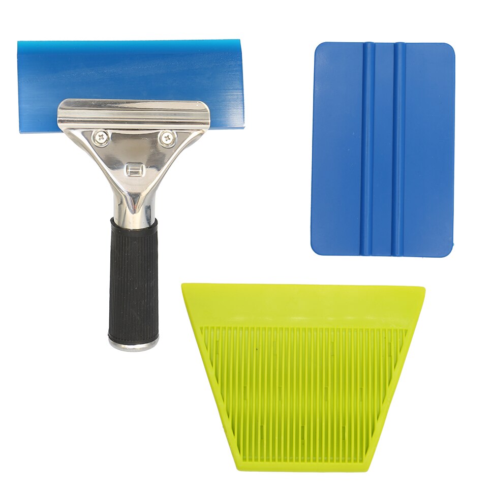 8 Uds. Kit de aplicador de rasqueta de vinilo para envolver tinte de Ventanilla de coche, herramientas de vinilo + rasqueta + Kit de aplicador Pro