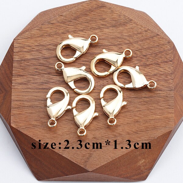 GUFEATHER M723, accessori dei monili, 18k oro placcato, 0.3 micron, connettore, fai da te collana della catena, fascini, monili che fanno, 10 pz/lotto: M72311