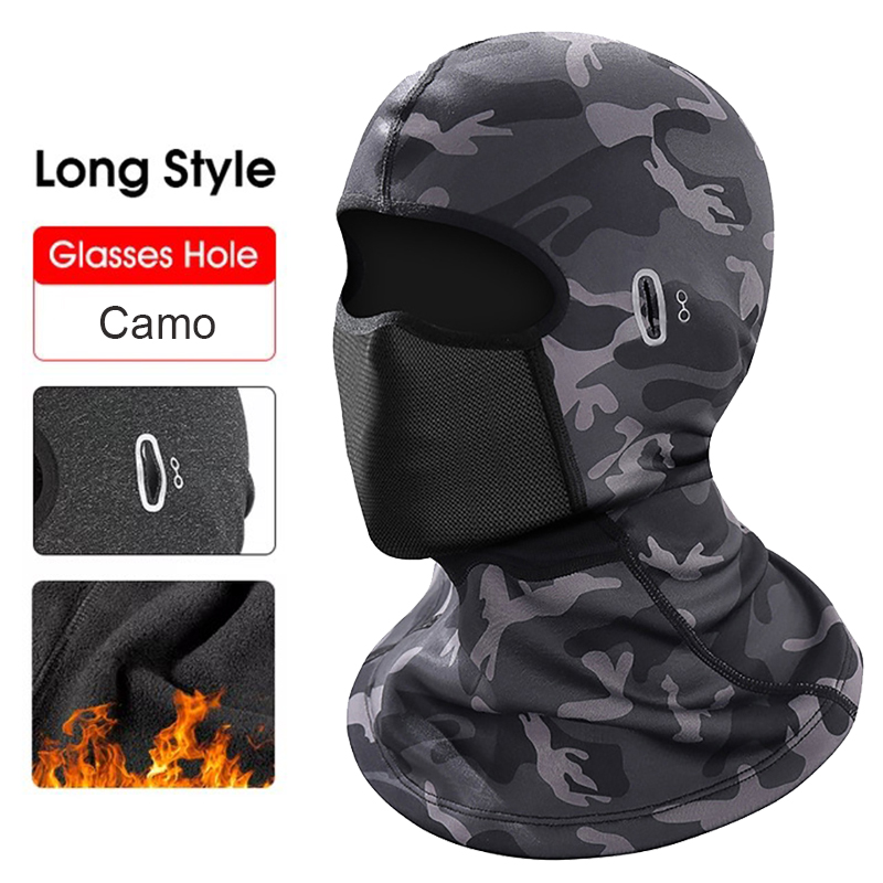 GTUBIKE Balaclava Men's Hat Winter Women Motorcycle Mask Warm Cycling Helmet Liner Caps Windproof Breathable Washable Equipment: GRAY