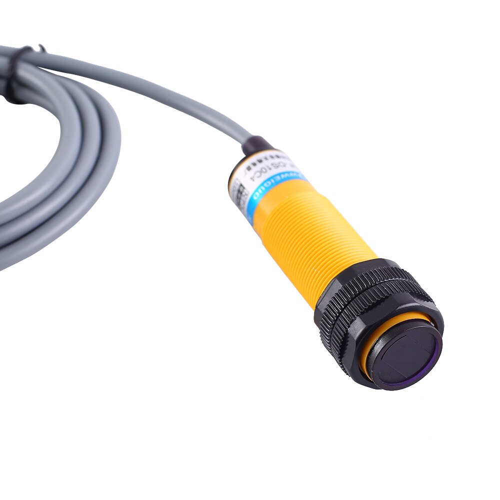 DC 6V-36V Infrared Distance Detector Infrared Sensor NPN 10cm Photoelectric Switch Controller NO Output Diffuse Proximity Switch