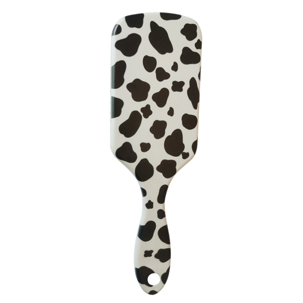 Massage Airbag Comb Leopard Print Hair Cushion Comb Shunfa Square Cartoon Animal Plastic Comb: 04