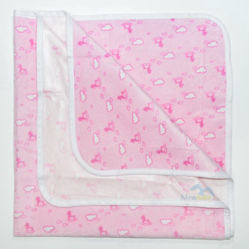 Vandtætte superblødt minky stof pusleunderlag måtter 74cm x 74cm cpr 83: Cpr 63