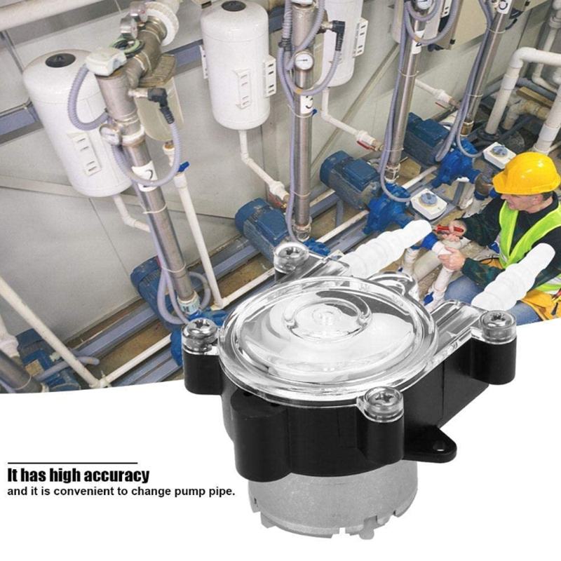 Miniature Dosing Pump Peristaltic Pump for Chemical Analysis of Laboratory Aquariums DC 12V