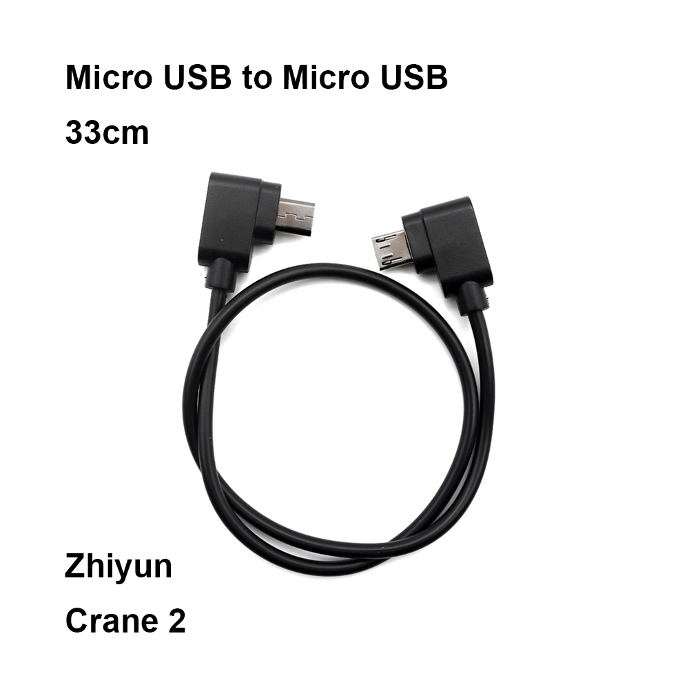 Zhiyun Crane 2 Handheld Stabilizer Controle Kabel Micro Usb Kabel Voor Canon 5D4,5DS,Nikon D850 AC1017
