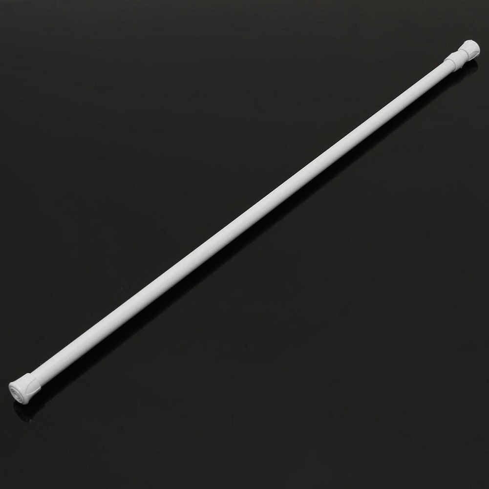 Shower Closet Telescopic Pole Adjustable Window Extendable Tension Rod Cabinet Curtain Rail Pole