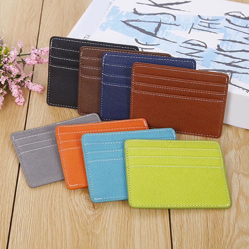 1pc Card Holder Slim Bank Credit Card ID Cards Coin Pouch Case Bag Wallet Organizer Women Men Thin Business Card Wallet