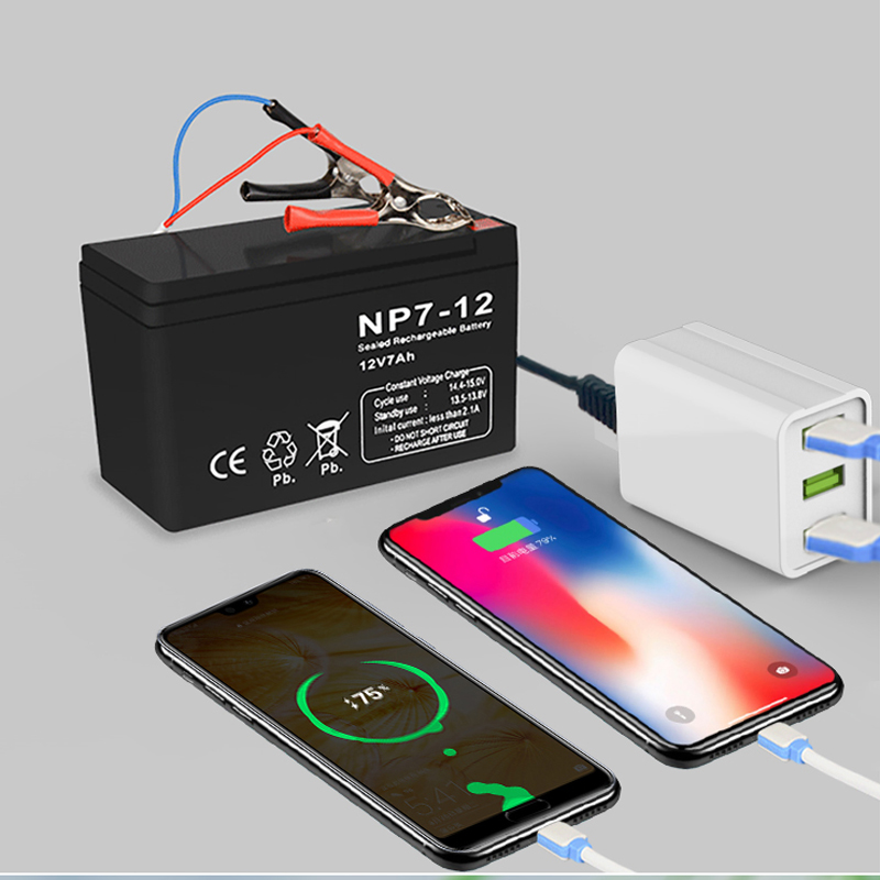 DC Car Battery Power 12V 24V Convert To 5 V USB Adapter Faster Charge Buck Converter Outdoor Charger for Mobile Phone Camera