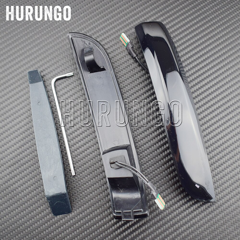 2 Stuks Dynamische Blinker Led Knipperlichten Zijspiegel Indicator Voor Ford Escape Kuga Ii Ecosport -