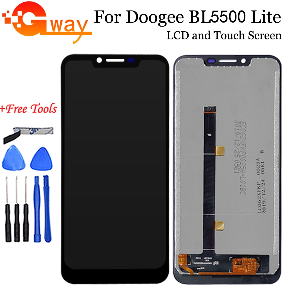 Pantalla LCD de 6,19 pulgadas para Doogee BL5500 Lite MONTAJE DE digitalizador con pantalla táctil, reemplazo de teléfono para Doogee BL5500Lite LCD + herramientas