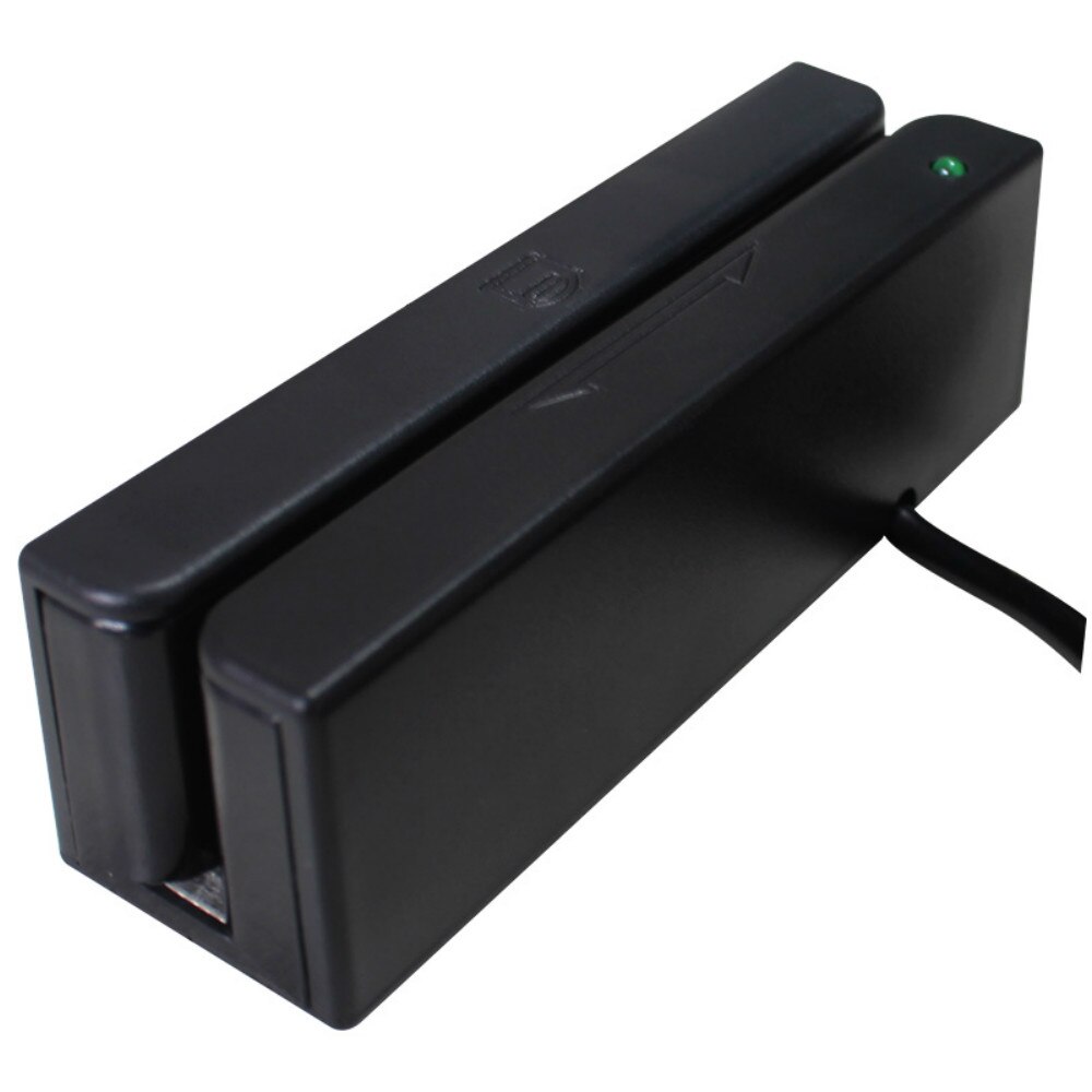 RS232 USB interface 1,2,3 track POS machine system Mini Credit Magnetic smart Card Reader