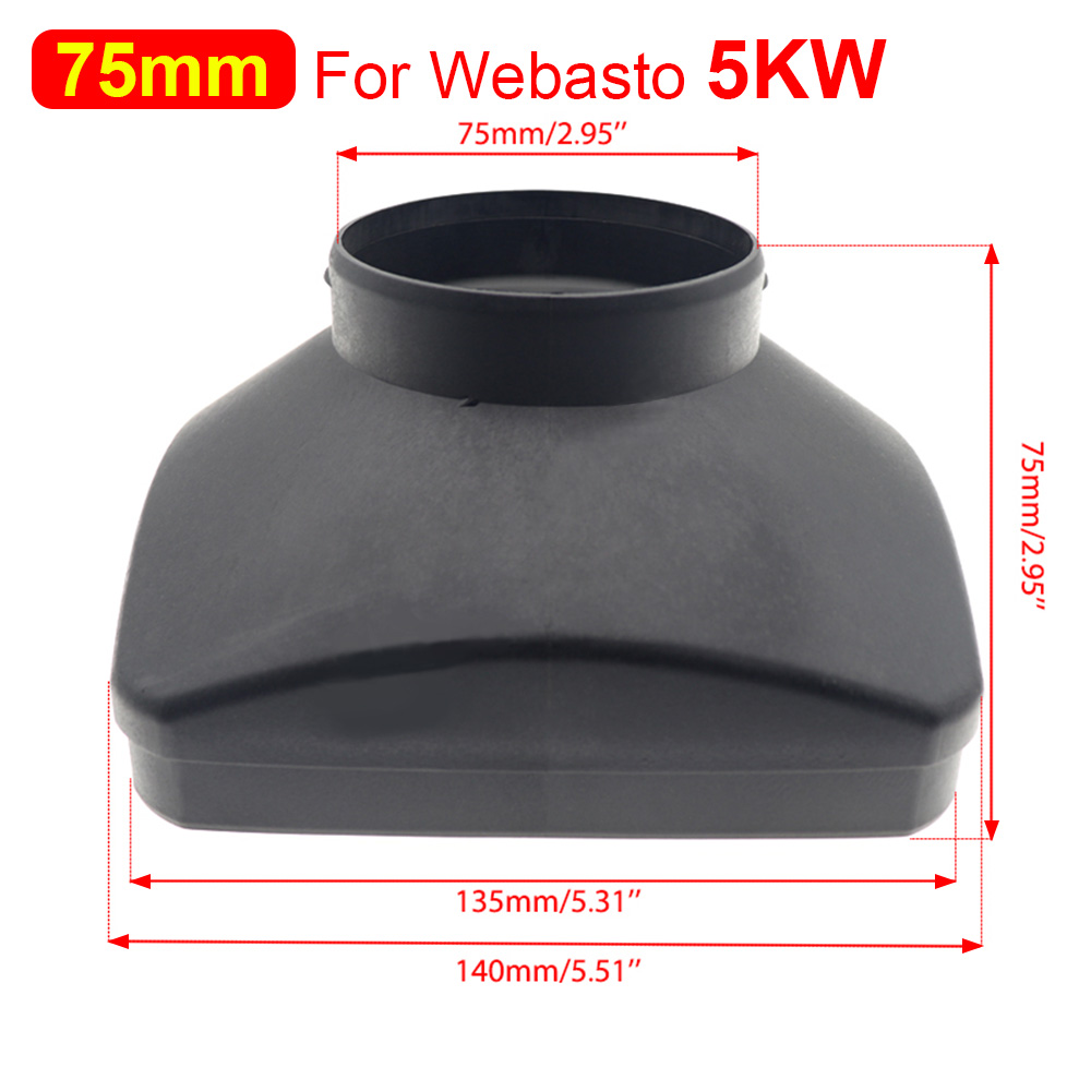 Air Outlet Vent Abdeckung Für Luft Diesel Standheizung Teile Für Webasto Heizung 2KW 5KW Für Auto Lkw Bus Caravan boot Erwärmung: Default Title