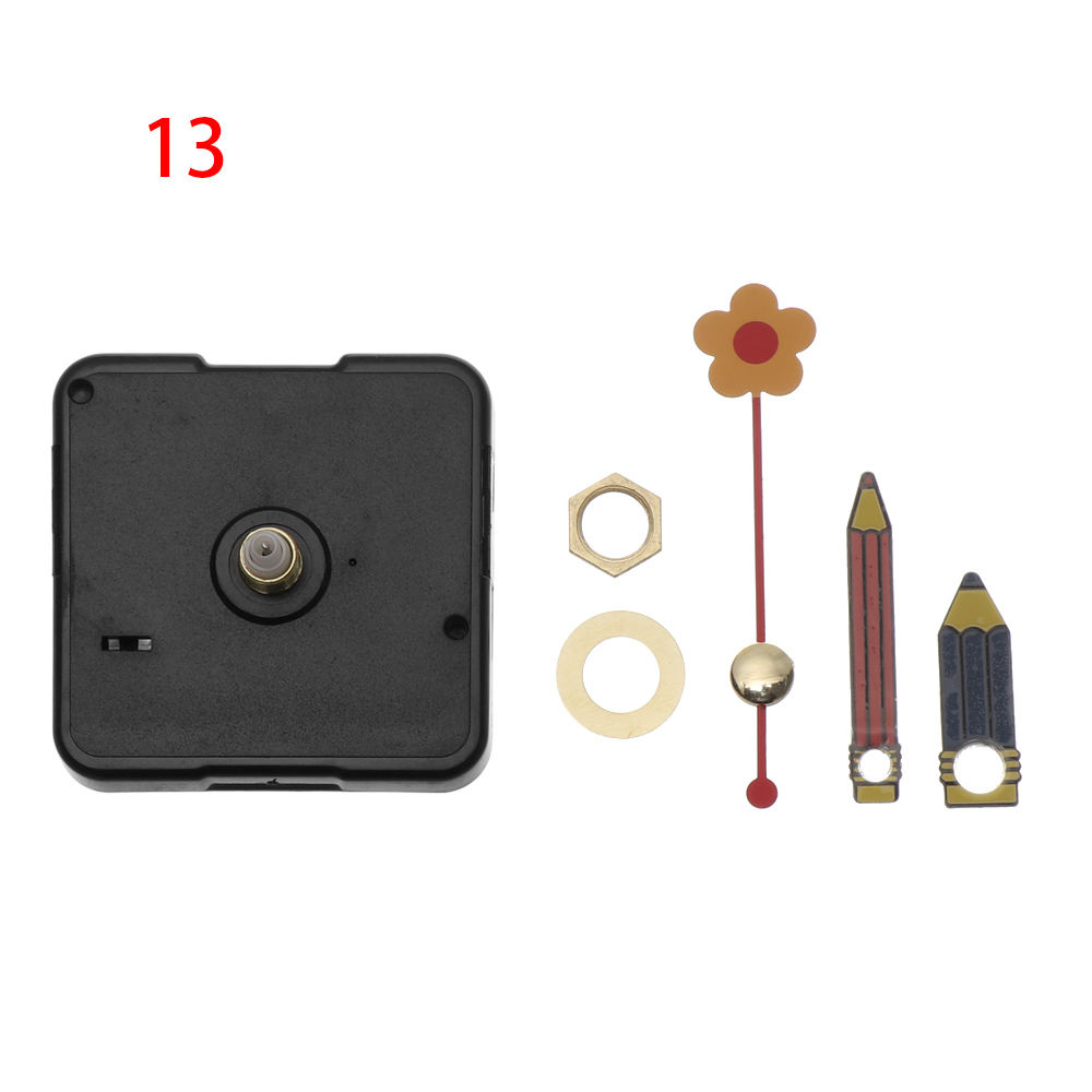 1 Set Stille Scannen Uurwerk Handmatige Diy Handwerk Beweging Bel Accessoires Wandklok Beweging Home Decor: 13