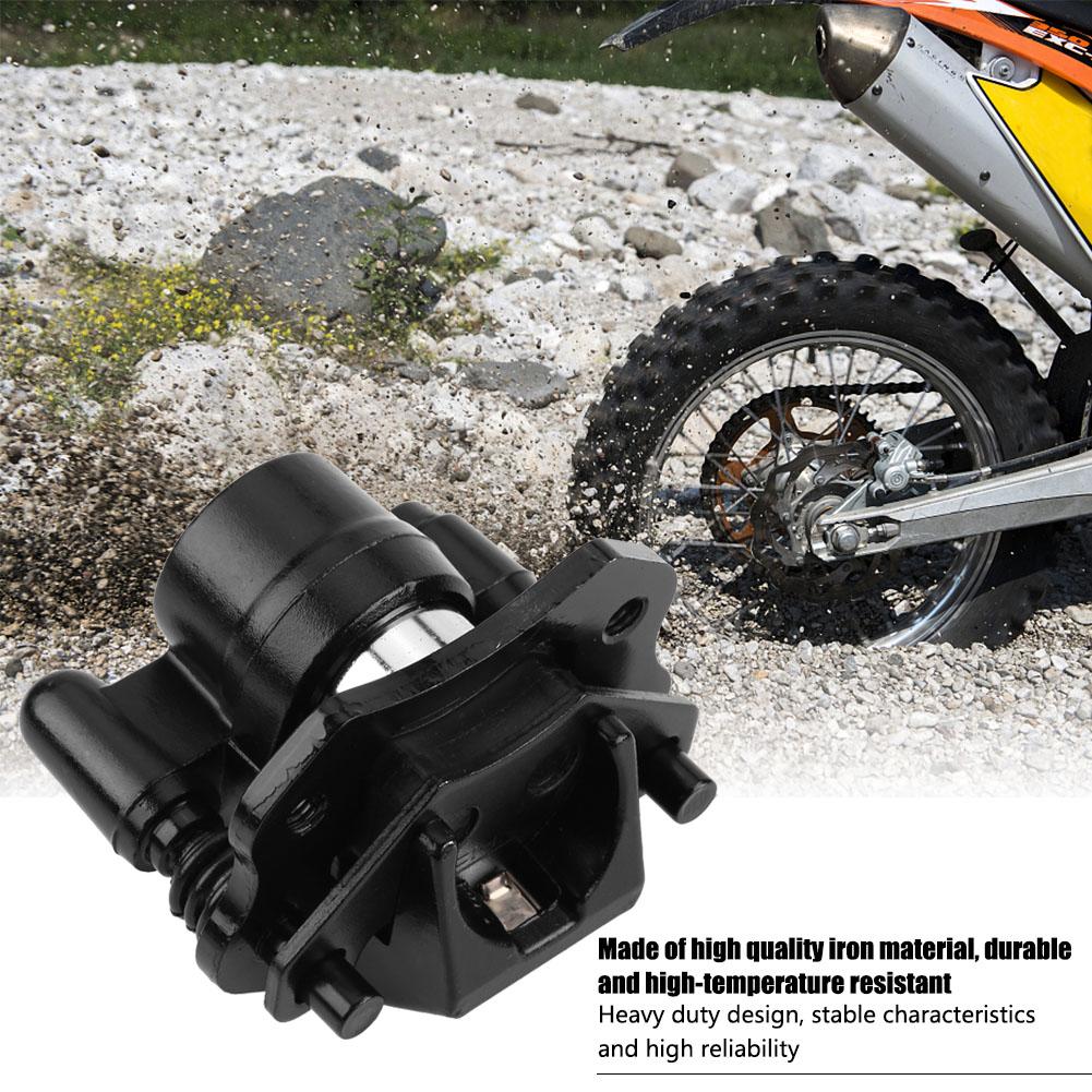 Bremsekaliber bag universal pasform til 50 90 110 125cc atv quad taotao roketa sunl go kart motorcykel tilbehør bremsekaliper