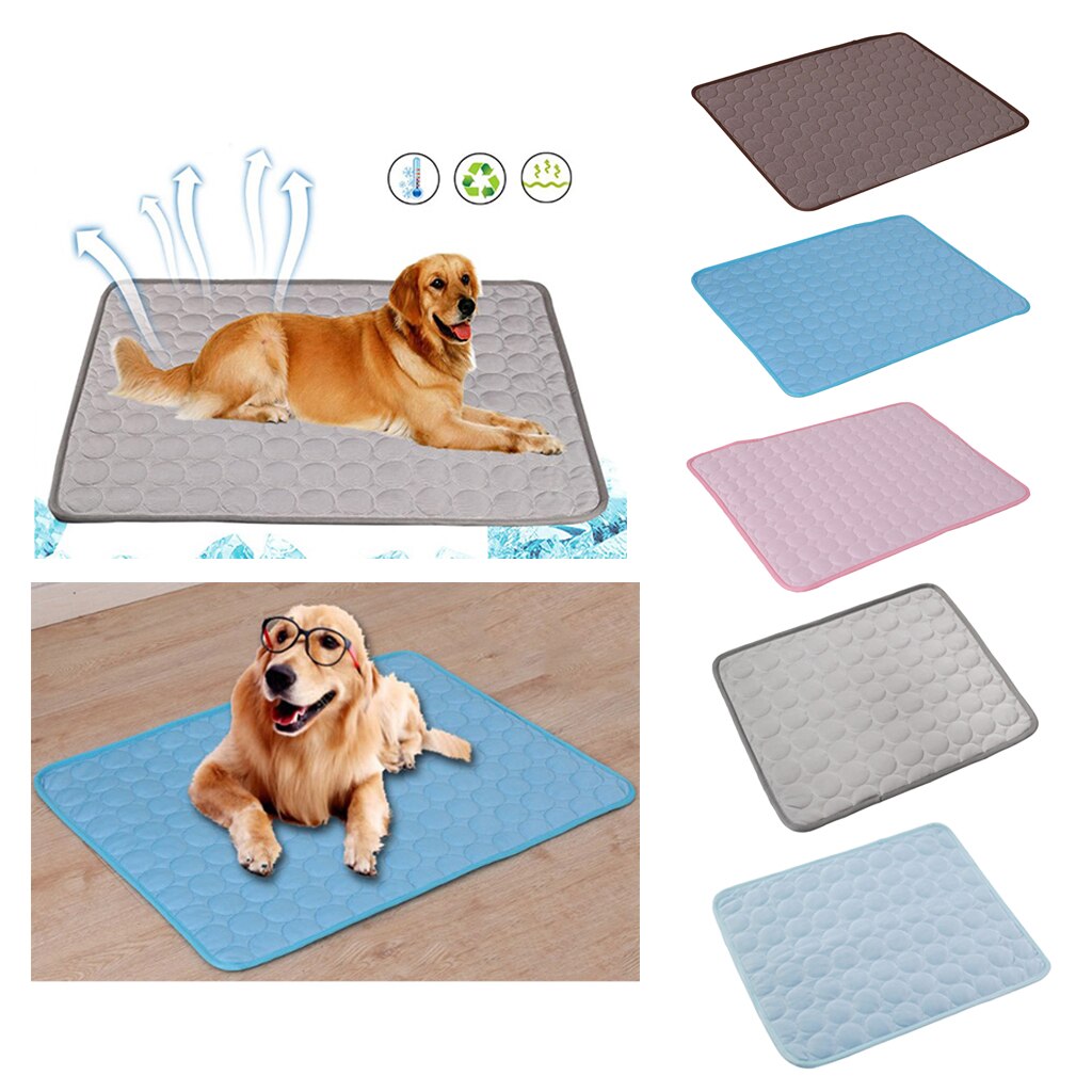 Hond Koeling Mat Ijs Pad Huisdier Groot Formaat Ijs Zijde Koele Huisdier Zomer Kat Cooling Deken Kussen Indoor Seat Puppy huisdier Mat