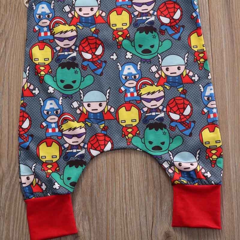 Summer Baby Kids Girl Boy Infant Summer Sleeveless Romper Harlan Jumpsuit Clothes Outfits 0-24M