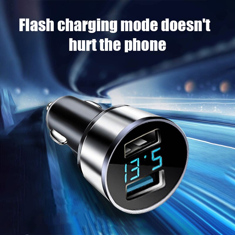 USB Car Charger For Mobile Phone On Iphone 12 Pro Max 11 5S Phone Adapter Fast Charging For Xiaomi Mi 11 9 Samsung Huawei In Car