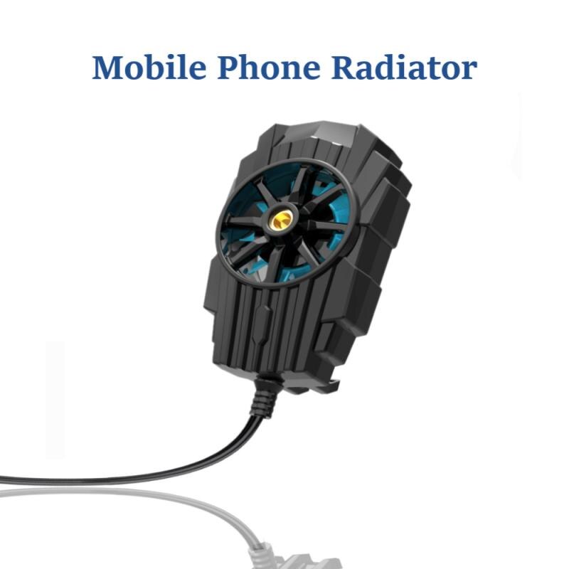 Mobile Phone Cooler Cooling Fan Gamepad Holder Bracket Fan Radiator ABS Material For IPhone Huawei Xiaomi smart phone gaming