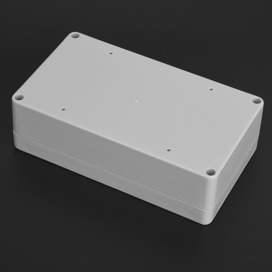 IP65 Wasserdichte Kunststoff Fall DIY Elektronische Gehäuse PCB Instrument Projekt Verstärker Gehäuse Weiß Junction Box 158x90x46mm
