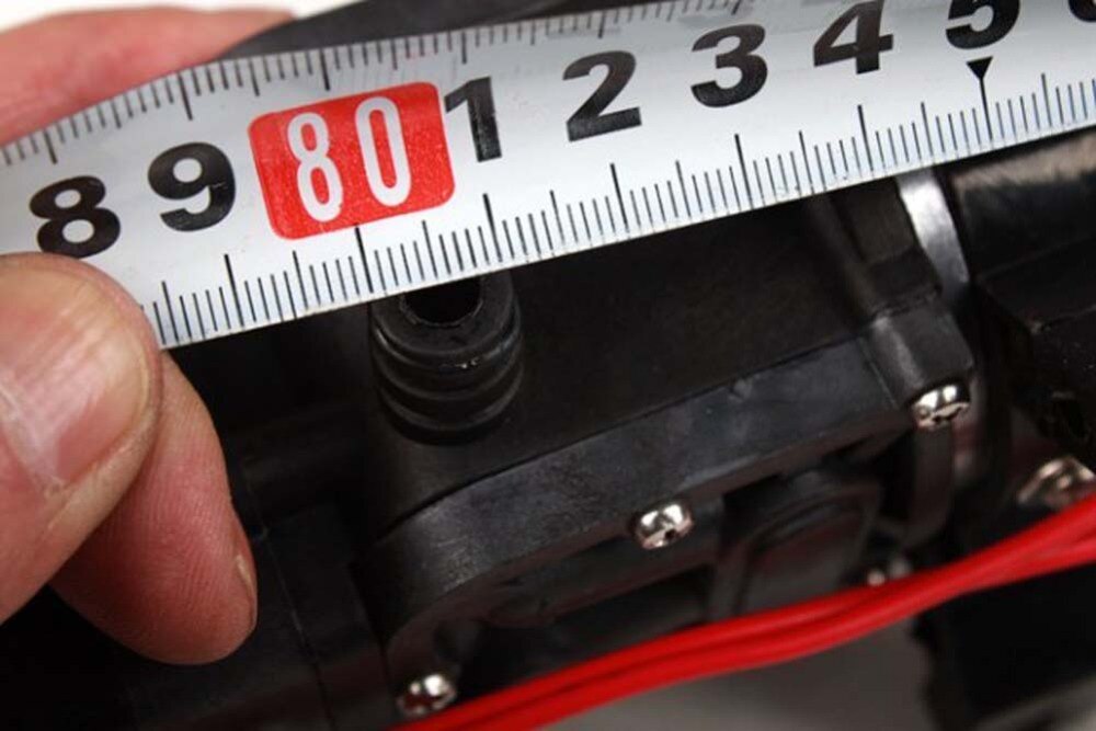 DC 24V 2.6L/Min Electric High Pressure Diaphragm Pump 70 PSI Self-Priming Water Pump