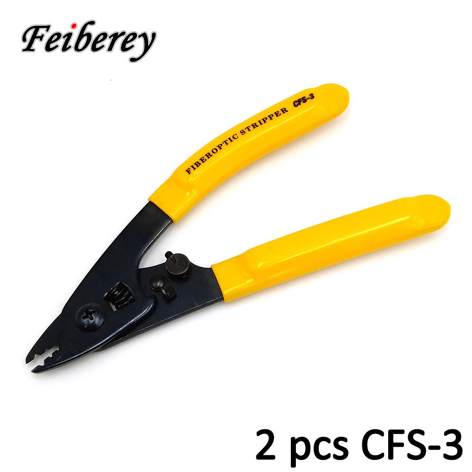 5 pcs CFS-3 CFS-2 CFS 2 3 FTTH Optical Fiber Stripping Tool Plier Fiber Optic Stripping Wire Stripper Fiber Optic Cable Stripper: CFS-3 2pcs