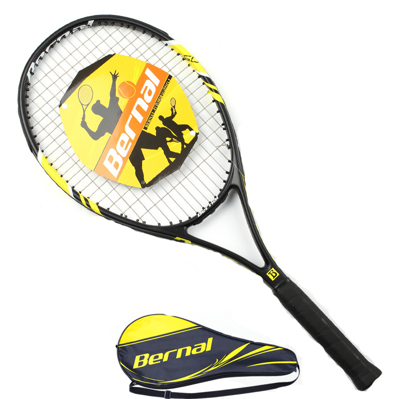 Tennisracket Carbon Fiber Aluminium Frame Ultra Licht Tennis Raquete De Unisex Training Met Tennis Bat Zak