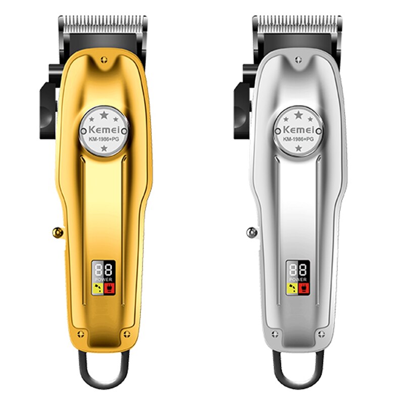Maquinilla de cortar el pelo de barbero maquinilla eléctrica para cortar el pelo Pelo recargable de la máquina de corte de pelo inalámbrico Cable de palanca cónica
