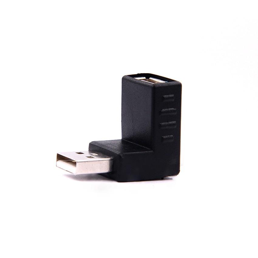 90 Degree USB Elbow Upwards Connector Adapter Male... – Vicedeal