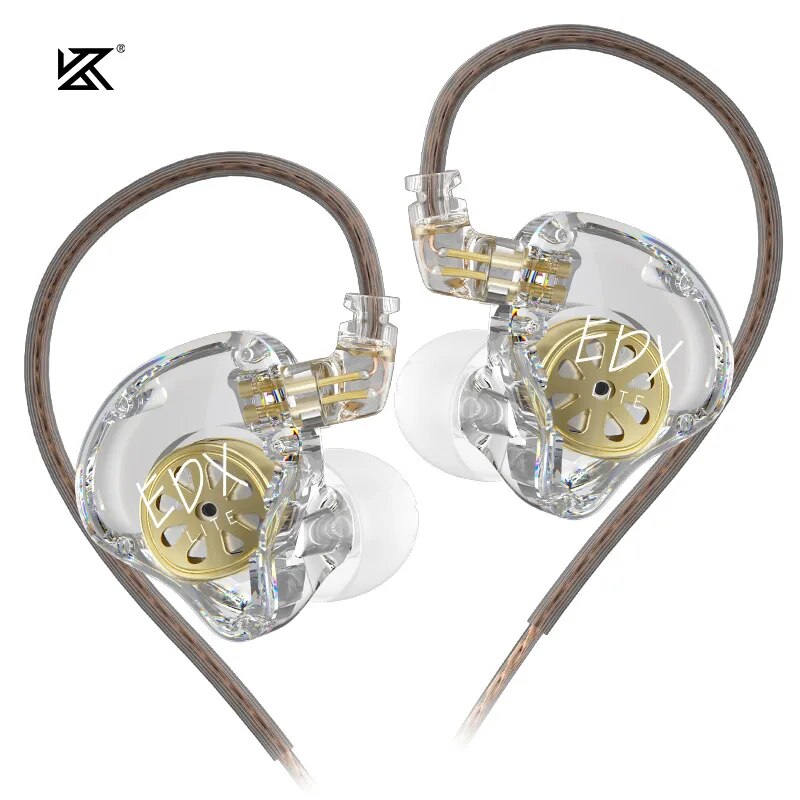 KZ EDX Lite HIFI Bass Earphones Stereo Music Earbuds In Ear Monitor Stage Live Headphones Gaming Sports Headset: green