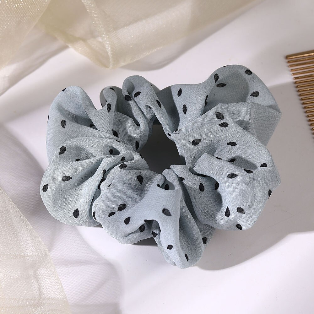 FAMSHIN nouvelle grand intestin bandeau chouchous femmes Daisy élastique bandes de cheveux dentelle gomme cheveux cravate queue de cheval tenir coiffe: AGH950709