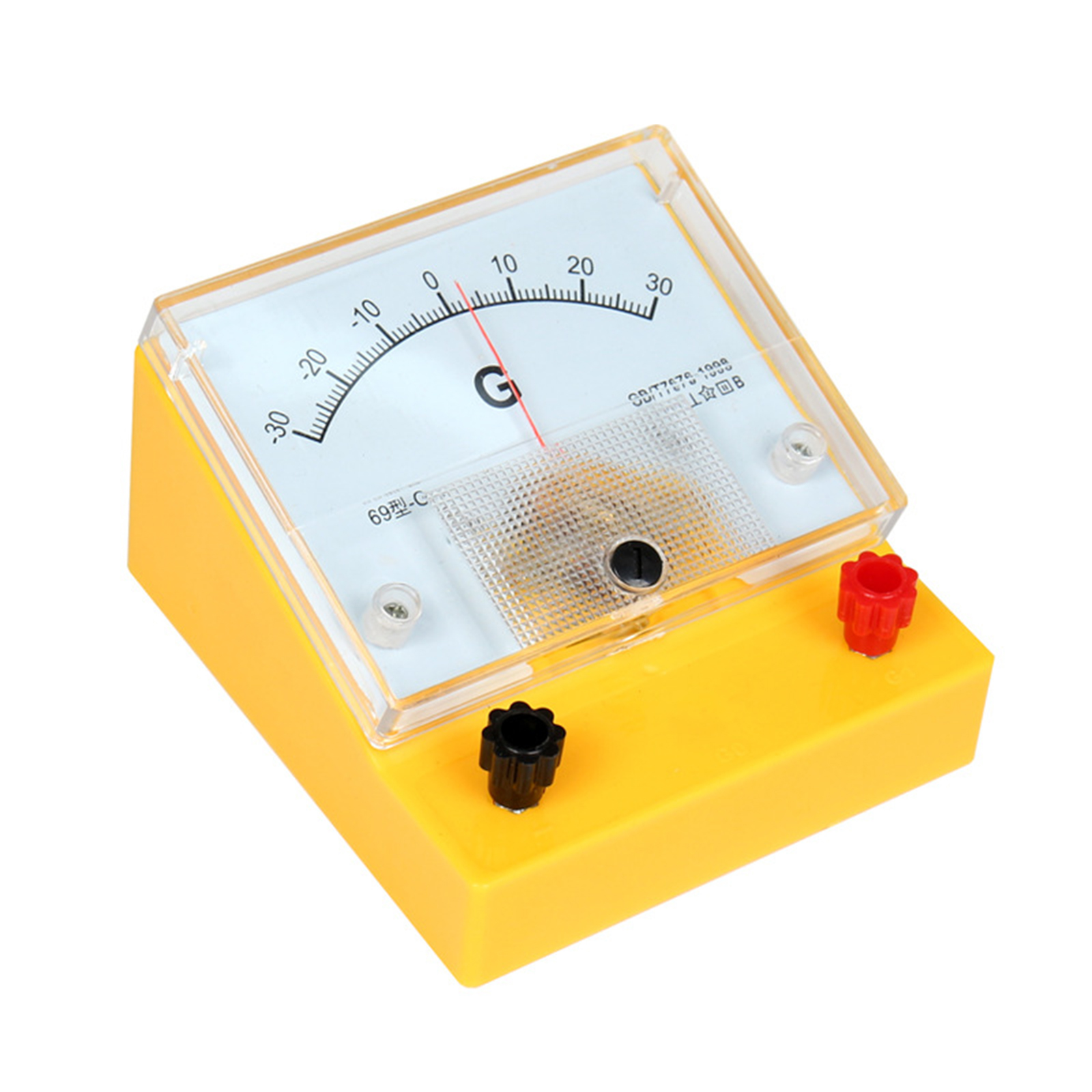Amperímetro de CC, voltímetro/voltímetro sensible, galvanómetro, nivel 2,5, instrumentos de experimentos físicos y eléctricos: Verde claro