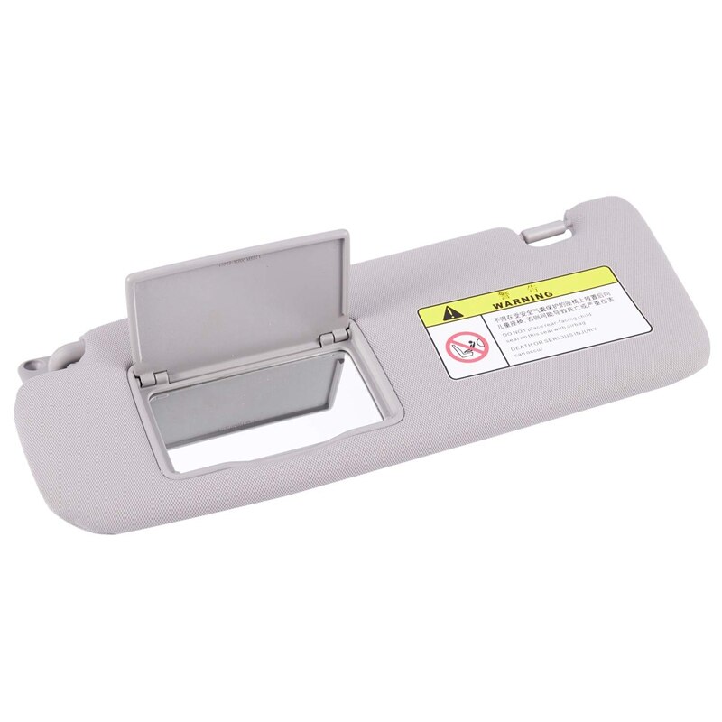 Placa de proteção solar para carro rhd 8520r300, para hyundai 2005 2006 2007 2008 2009 sonata nf nfc cinza