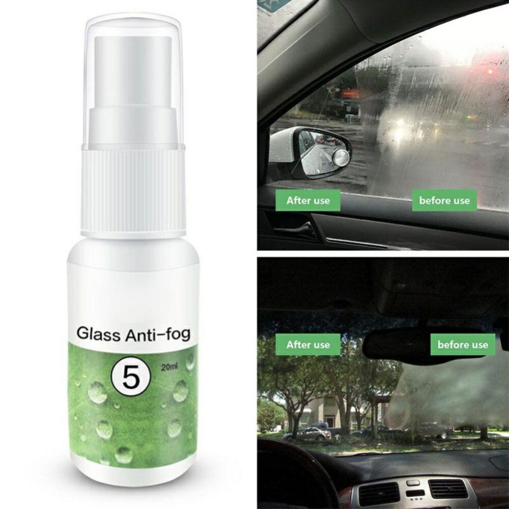 Auto 20Ml Anti-Fog Middel Voorruit Glas Waterdicht En Regendicht Anti-Fog Spuiten Anti-Fog goggles Helm Glas