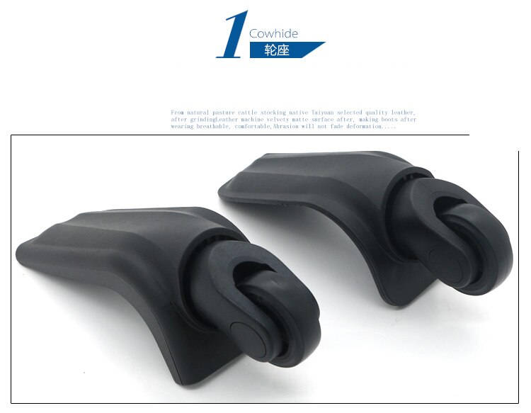 GUGULUZA Replacement Luggage Wheels,Wheels for Suitcases,Repair Parts Spinner Wheels W129: rear wheel