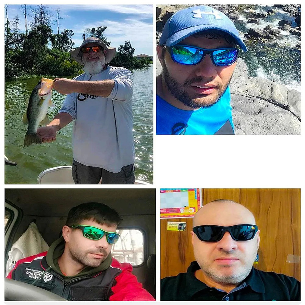 Fishing✅Polarized REVO Lenses cycling Sunglasses UV400 Protection Driving Eyeglasses ✅HD Clarity⚡CE/ANSI Certified✅Cateye