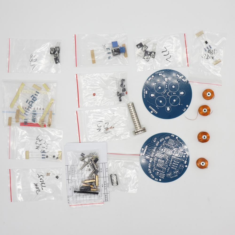 1SET DIY push type magnetic levitation Kit parts analog circuit intelligent