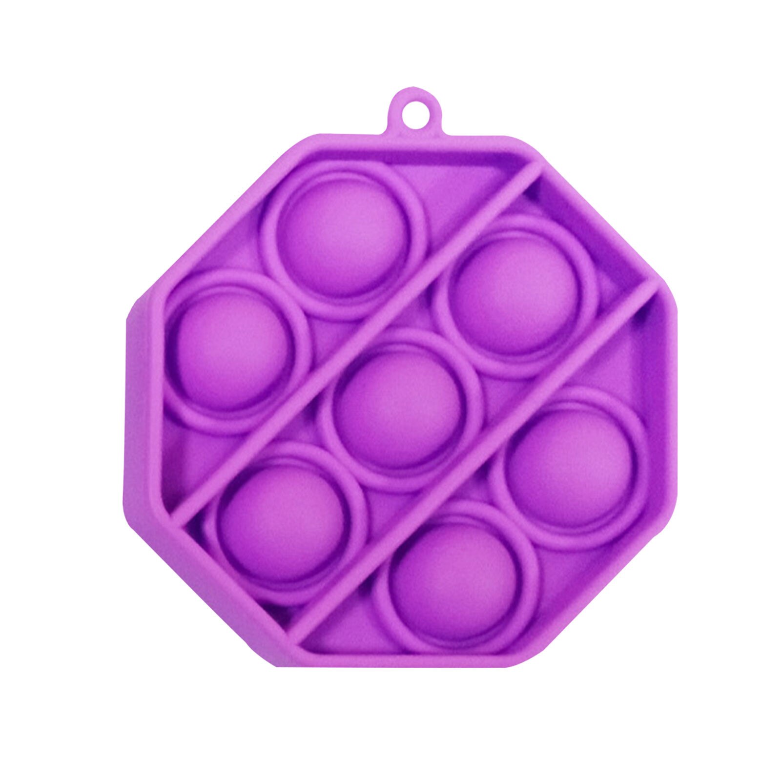 Popit Fidget Toy Push Bubble Fidget giocattolo sensoriale autismo esigenze speciali antistress e aumento della messa a fuoco morbido giocattolo antistress: H