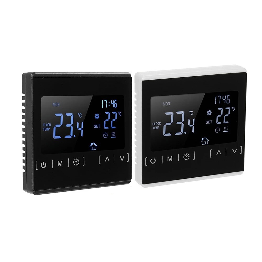 Lcd Touch Screen Warm Vloerverwarming Kamerthermostaat AC85-240V Wifi Temperatuur Controller