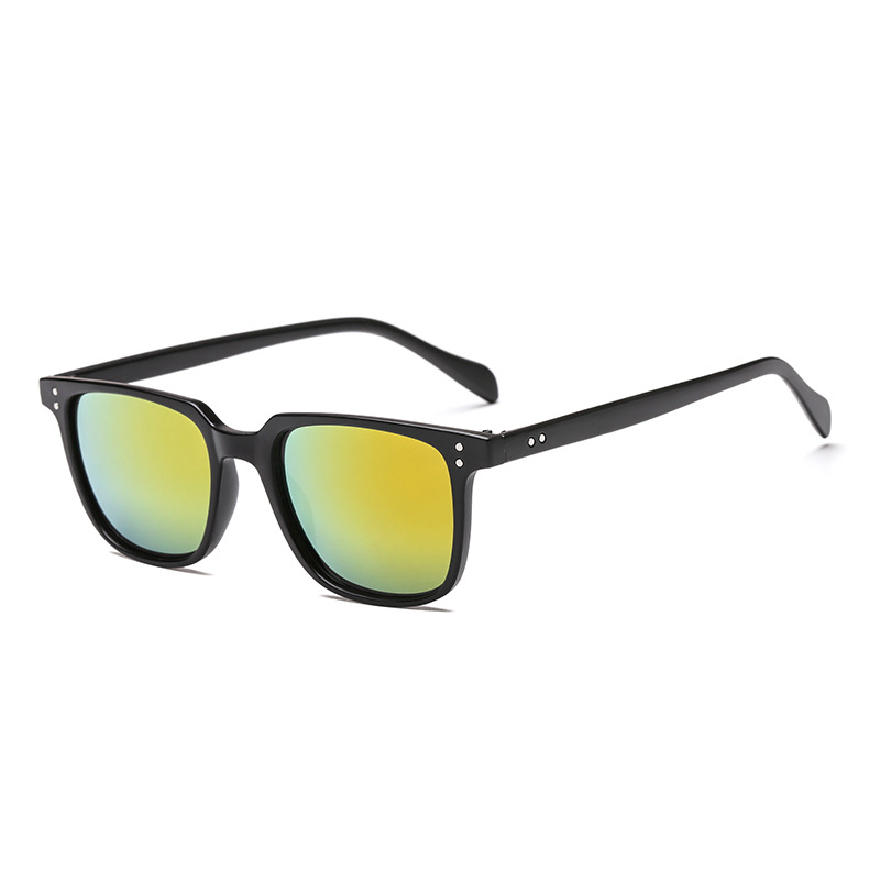 Lunettes de soleil pour hommes et femmes, nuances de conduite, rétro, bon marché, luxe, de styliste, style point UV400,: Rouge