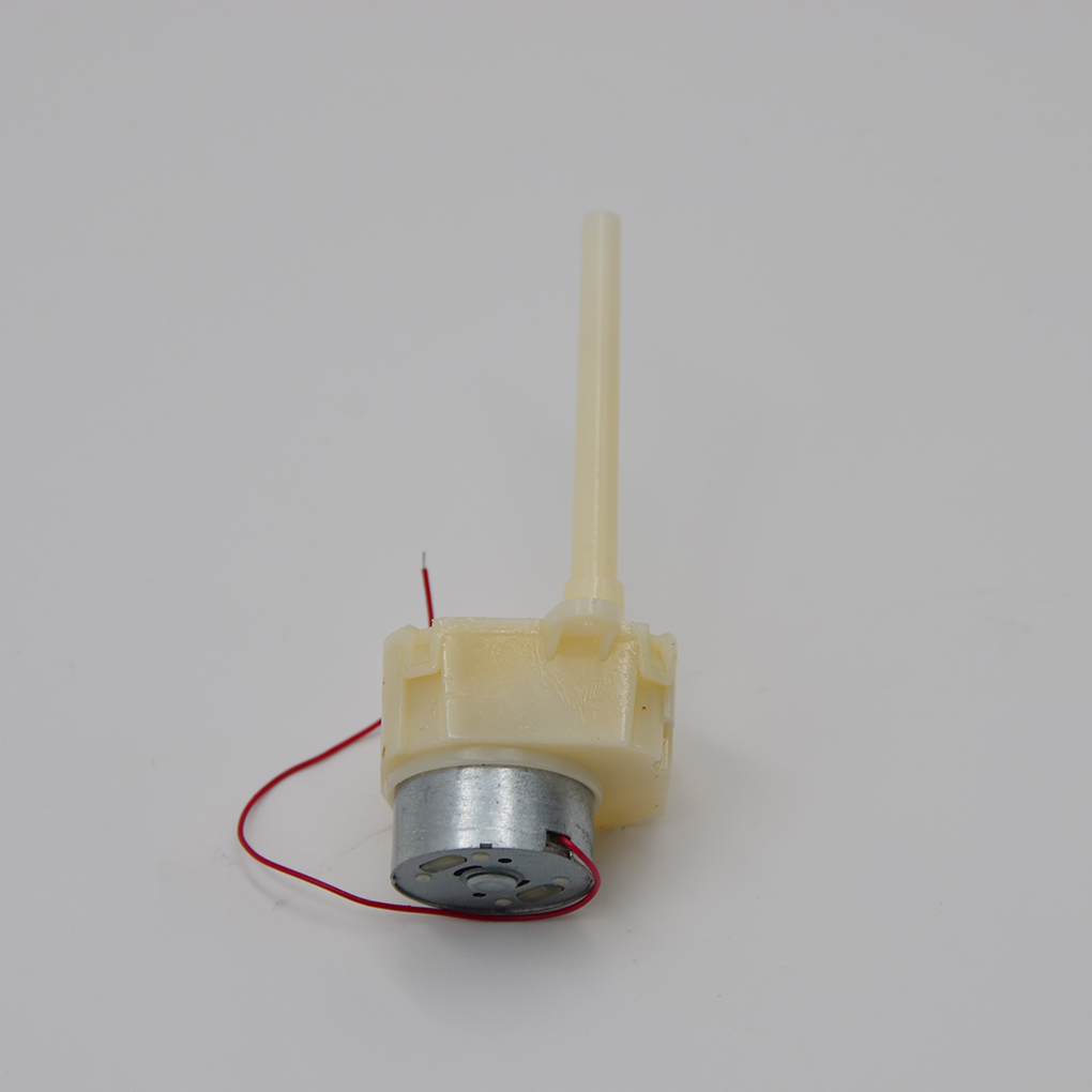 Jævnstrømsmotor 6v 12v 8-16 o / min snekkegearmotor langakslet turbine langsom reduktion gearkasse elektronisk legetøj diy