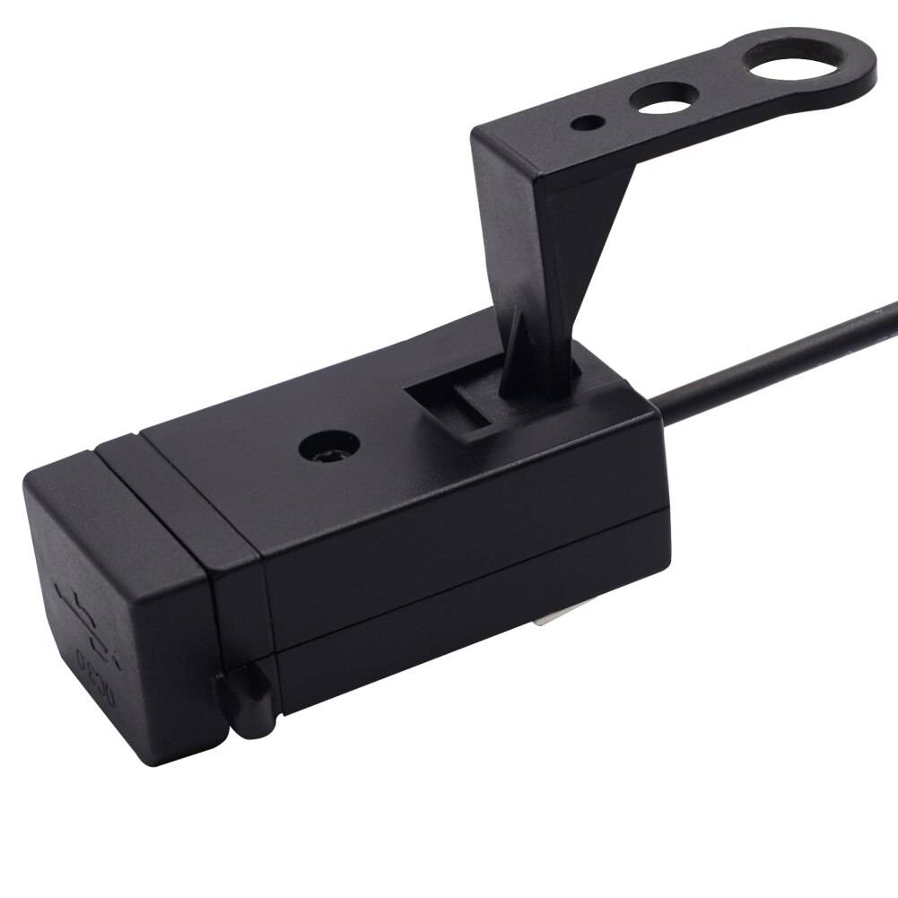 12V/24V Dual USB Motorcycle Mobile Phone Charger With Switch Modified Fast Charger Adapter