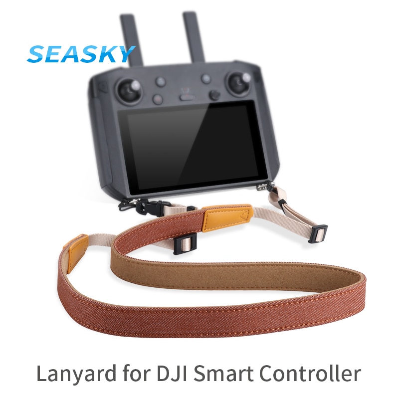 Seasky halsbåndsnor til dji mavic 2 pro zoom smart controller drone fjernbetjening tape bælte rem oustanding quility