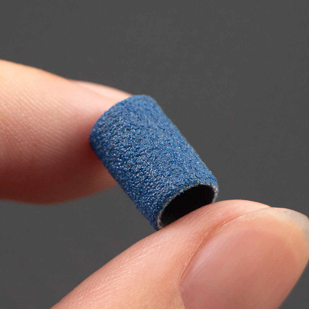 100 Uds. Brocas para uñas, bandas de lijado para máquina eléctrica, lima, amoladora, lijadora, juego de bandas para uñas acrílicas, herramientas de eliminación de Gel