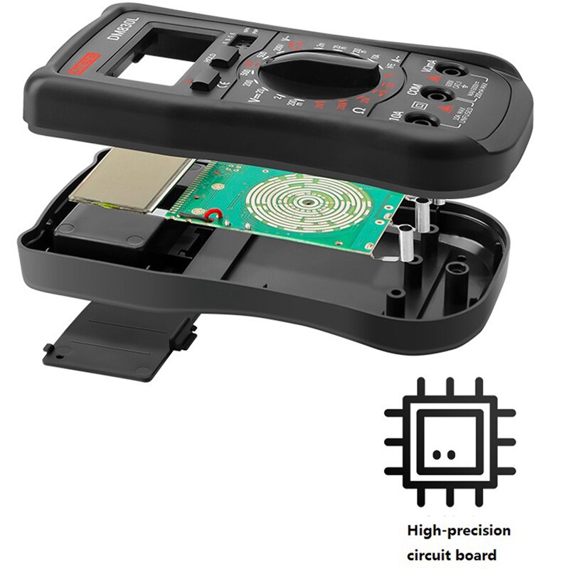 High Precise AC DC Digital Multimeter Multimetro Voltage Meter Multifunctional Measuring Electrical Instrument Tool